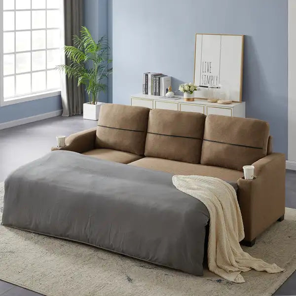 Brown Broaching Storage Sofa - 9191