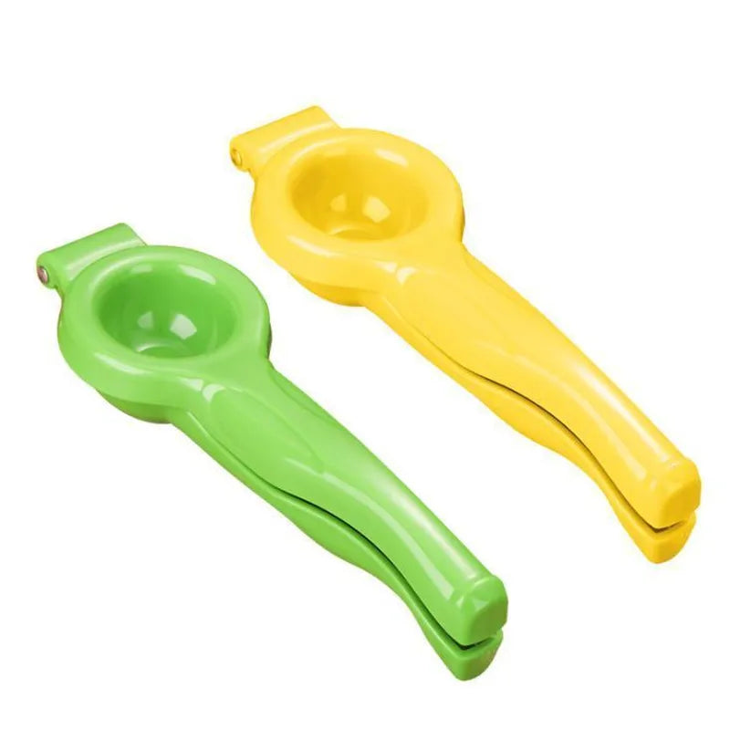 Kitchen Gadgets Colored Handle Manual Lemon Press Plastic Fruit Juicer - Minihomy