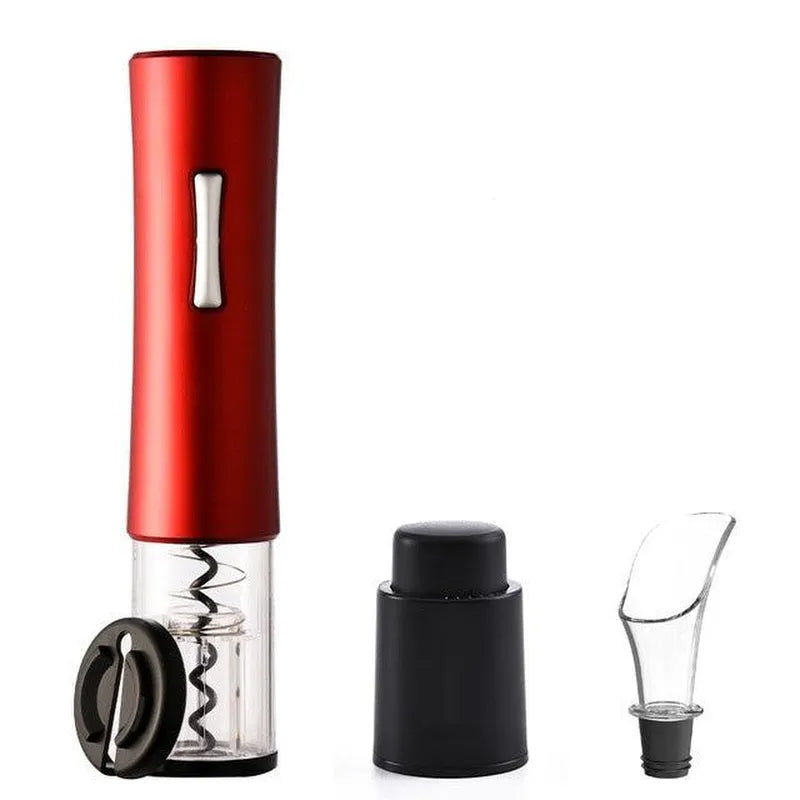 Electric Wine Opener Corkscrew Foil Cutter Set Automatic High-end Bottle Opener Kitchen Gadgets