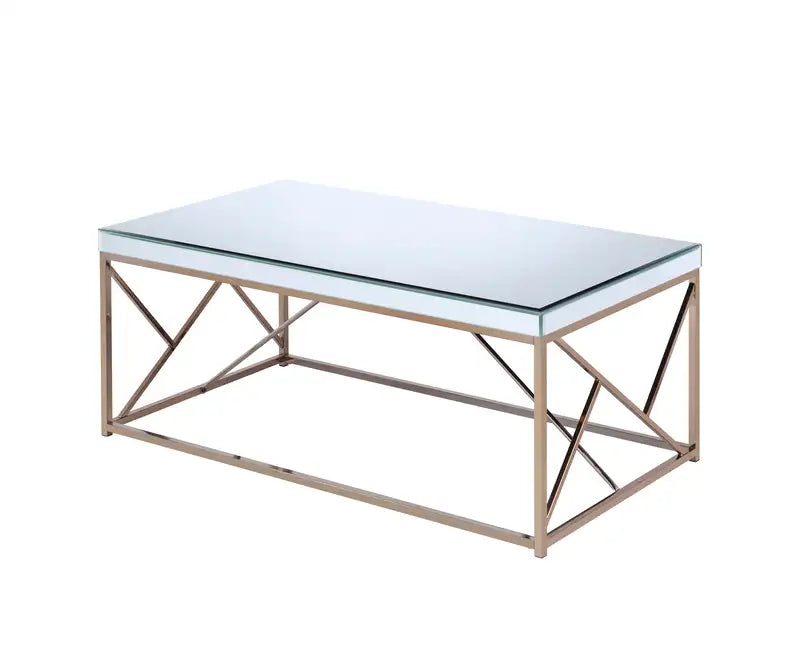 Evelyn Beige Cocktail Table