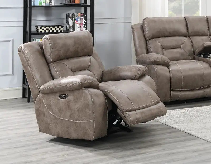 Aria Dual Power Recliner - Sand: Comfortable & Stylish Reclining Chair