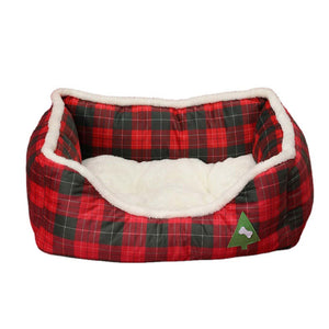 Products Animals Christmas Sofa Dog Beds Waterproof Bottom Soft Pure Cotton Warm Bed For Dog - Minihomy