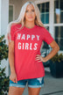 HAPPY GIRLS Short Sleeve Tee Shirt - Minihomy