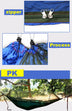 Parachute cloth outdoor camping aerial tent - Minihomy