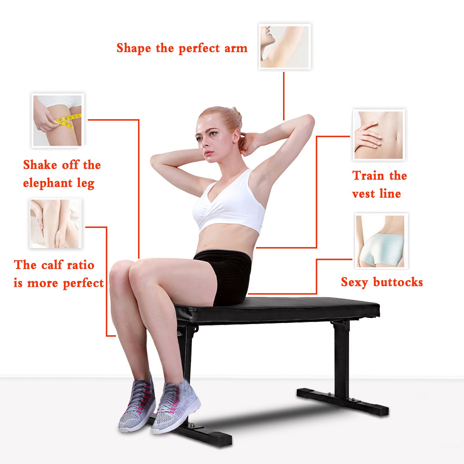 Bench For Training And Abdominal Sit Up Bench - Minihomy