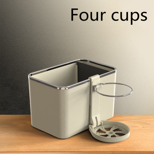 Paper Towel Box Steam Cup Holder Multi-functional Creative Handrail