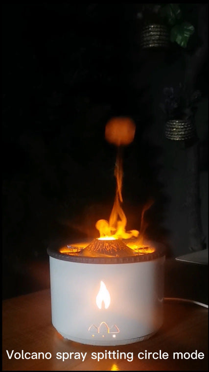 Creative Ultrasonic Volcano Essential Oil Humidifier