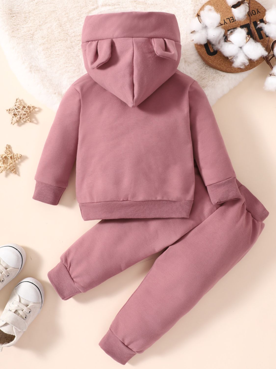 Kids Long Sleeve Hoodie and Joggers Set - Minihomy