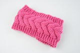 Twist Knitted Wool Headband With Ear Protection Headgear