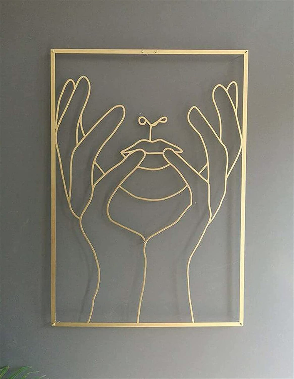 Female Line Art Acrylic Wall Decoration - Minihomy