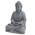 12-inch Fiberglass Buddha Statue - Minihomy