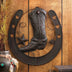 Horseshoe and Cowboy Boot Metal Wall Decor - Minihomy