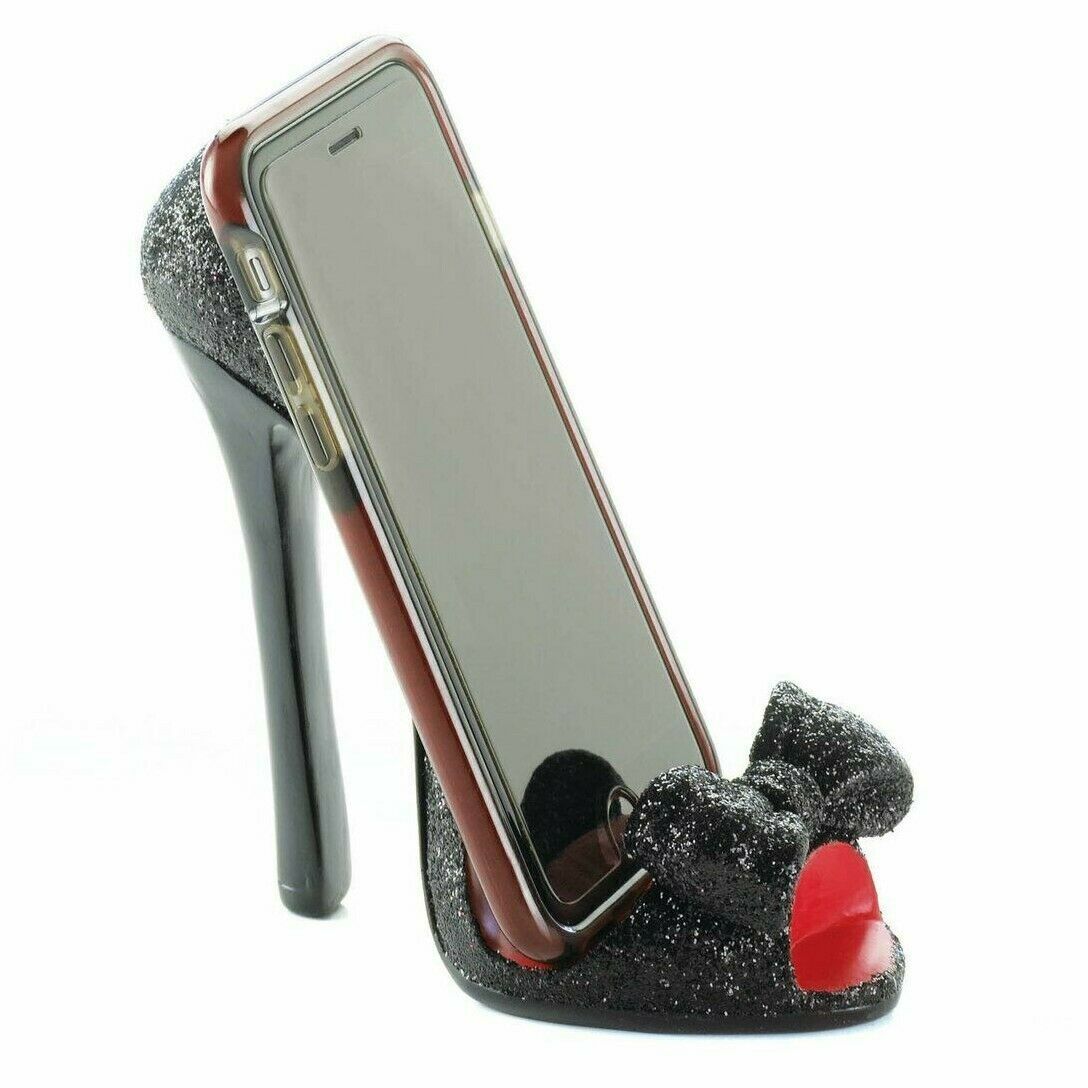 Peep-Toe High Heel Shoe Phone Holder