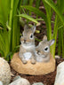 Baby Bunnies Garden Decor - Minihomy