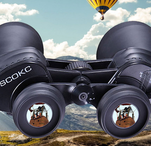 HD Professional Hunting Binoculars Telescope Night Vision For Hiking Travel Field Work Forestry Fire Protection