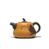 dark-red enameled pottery teapot