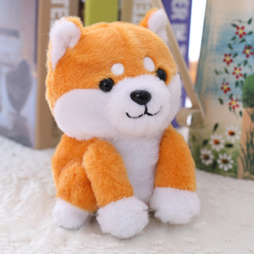 Walking&Talking Shiba Inu Pomeranian Dog Plush Toy