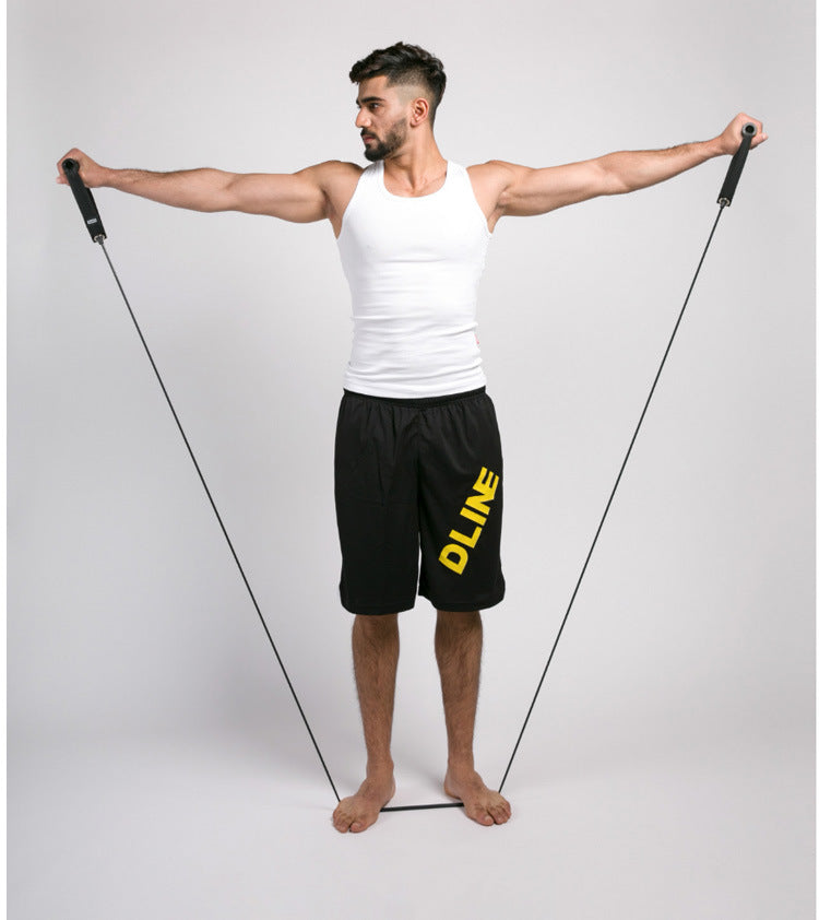 One-string pull rope latex fitness arm pull-ups - Minihomy