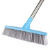 Extra Long Handle Rubber Bristles Sweeper Squeegee for Pet Cat Dog Hair Fur Broom - Minihomy