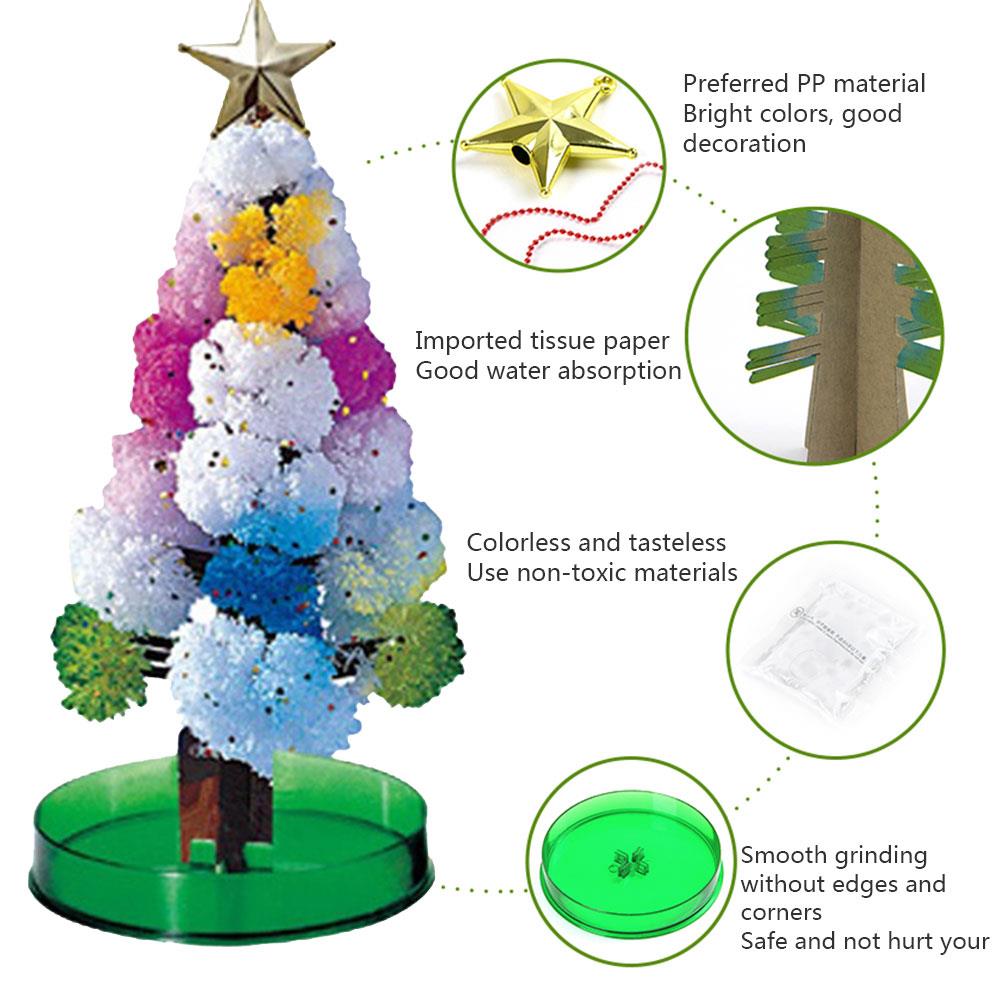 Growing Tree Flowering Toy Crystal Growing Activity Set