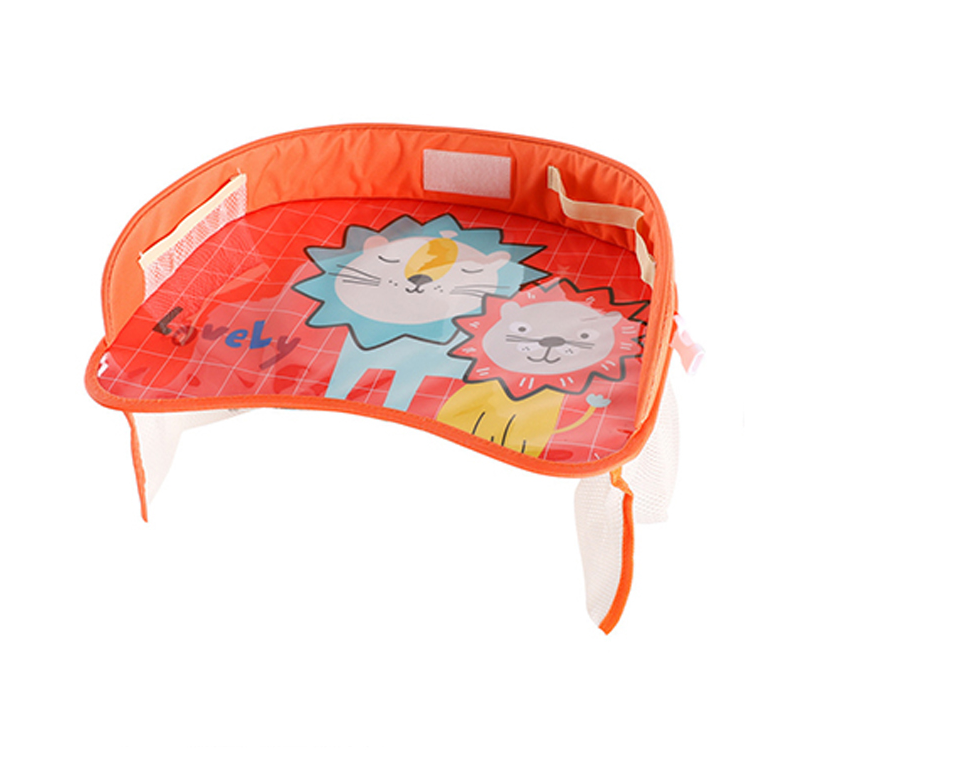 Children's toys storage waterproof table pouch car storage table dining table tray waterproof toy table