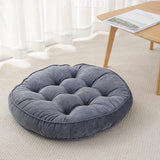 Corduroy solid color padded cushion - Minihomy