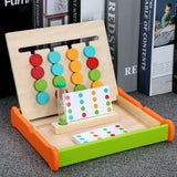 Four-color logic game chess