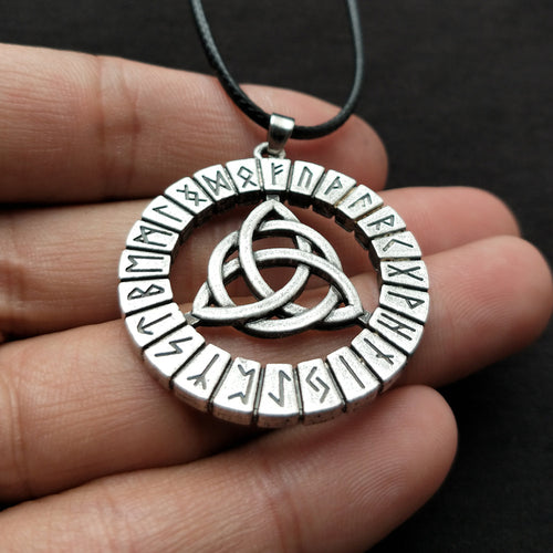 Nordic rune amulet necklace
