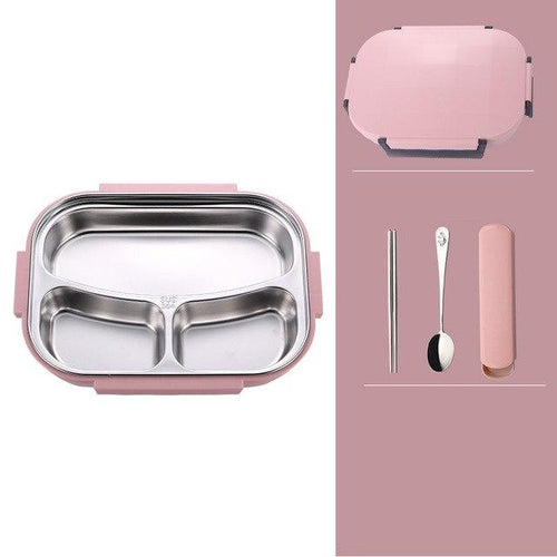 Stylish leakproof Japanese style stainless steel lunch box