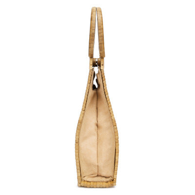 Retro Portable Bamboo Straw Woven Bag