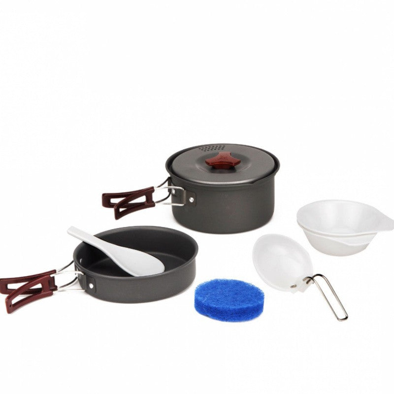 Picnic cookware set camping pot set camping pot - Minihomy