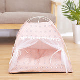 Beds Cute Cat Houses Home Cushion Pet Kennel Products