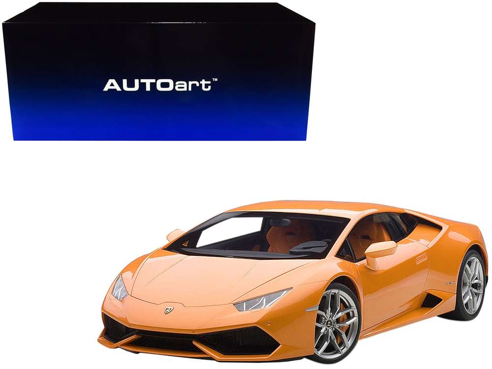 Lamborghini Huracan LP610-4 Arancio Borealis 4-Layer/Pearl Metallic Orange 1/12 Model Car by Autoart - Minihomy