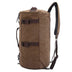 Large Capacity Travel Mountaineering Backpack Bags Canvas Bucket Shoulder Bag - Minihomy