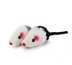 Cat toy cat fake mouse toy tiantian cat rabbit skin mouse (5 packs) funny cat toy - Minihomy