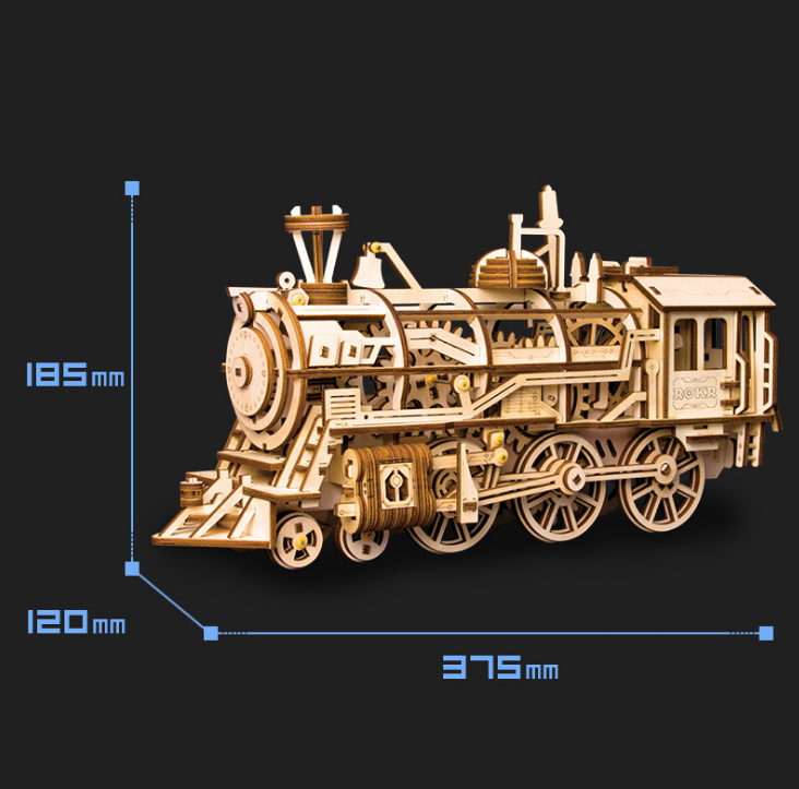 3D Train Puzzle