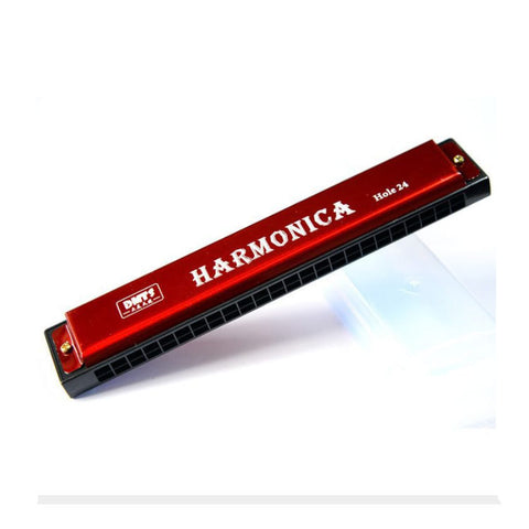 Double-row adjustable harmonica