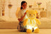 Creative Light Up LED Teddy Bear Stuffed Animals Plush Toy Colorful Glowing Christmas Gift For Kids Pillow - Minihomy