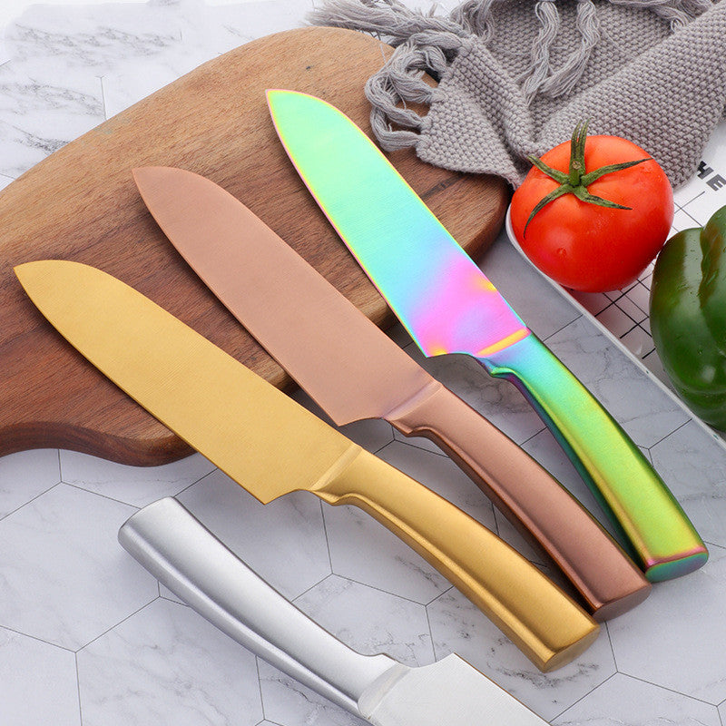 Colorful Durable Kitchen tools Boning Knife Cleaver Stainless Steel cutter