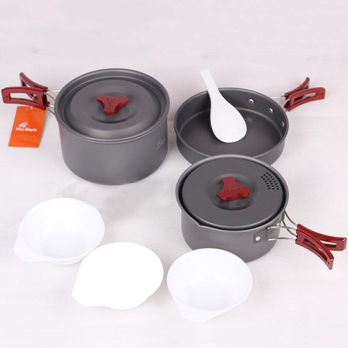 Picnic cookware set camping pot set camping pot
