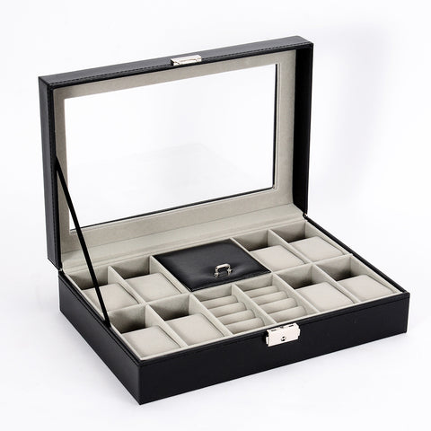 Pu jewelry storage box