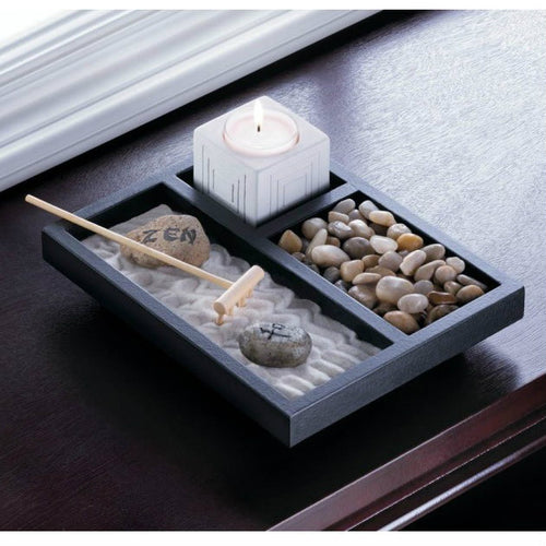 Zen Garden with Candle Holder