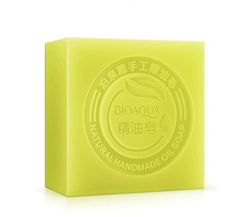 BIOAQUA Natural Organic Herbal Essential Oil Handmade Soap Skin Remove Acne Deep Cleansing