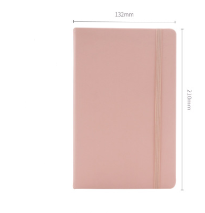 A5 tactile PU hardcover notebook - Minihomy