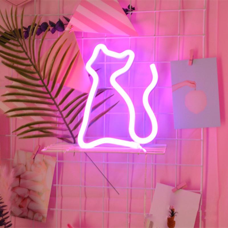 LED Neon Light Party Supplies Table Decorations Home Decor - Minihomy