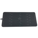 Foldable Silicone Drain Pad Non-slip Drain Drying Flume Draining Mat Non-slip Placemat For Kitchen Accessories