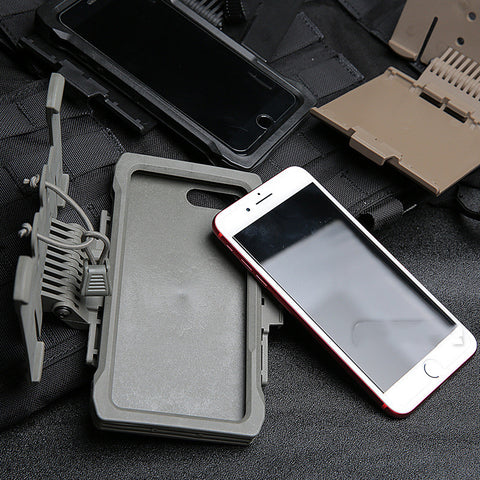 Vest system chest hanging mobile phone protective cover