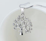 Big Tree Of Life Pendant Long Necklaces Drilling