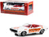 1970 Dodge Challenger Convertible #8 White with Red Interior "Kochman Hell Drivers" 1/18 Diecast Model Car by Greenlight - Minihomy