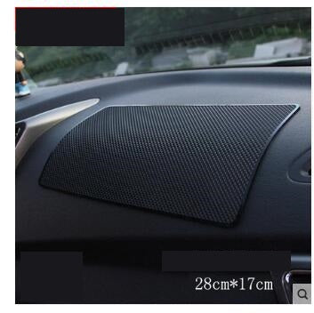 Car mobile phone bracket anti-skid pad car navigation device anti-mite pad instrument panel multi-function storage pad